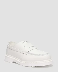 1461 / PENTON MM6 LEDER SCHUHE in Weiß