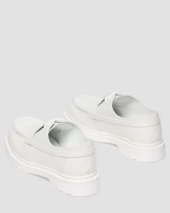 1461 / PENTON MM6 LEDER SCHUHE in Weiß