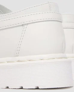 1461 / PENTON MM6 LEDER SCHUHE in Weiß