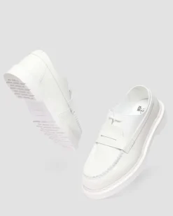 1461 / PENTON MM6 LEDER SCHUHE in Weiß