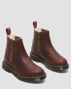 2976 Alyson DM's Wintergrip Chelsea Boots in Braun