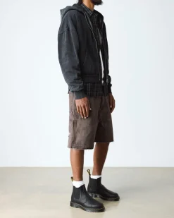 2976 Ambassador Leder Chelsea Boots in Schwarz