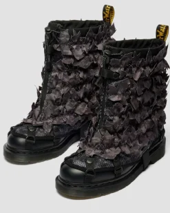 1460 Babylon Camo Stiefel in Schwarz