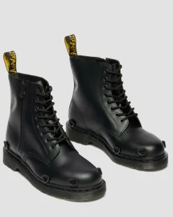 1460 Babylon Camo Stiefel in Schwarz