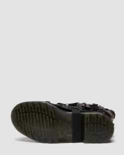 1460 Babylon Camo Stiefel in Schwarz