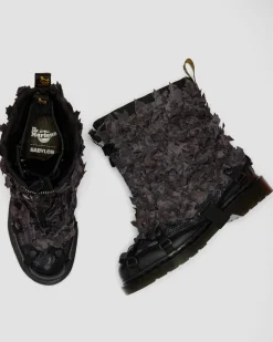 1460 Babylon Camo Stiefel in Schwarz