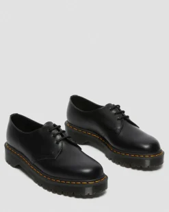 1461 Bex Glattleder Oxford Schuhe in Schwarz