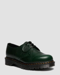 1461 Buckingham Leder Schuhe in Dms Grün