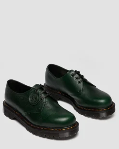 1461 Buckingham Leder Schuhe in Dms Grün