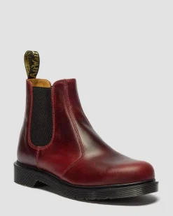 2976 Classic Calf Leder Chelsea Boots in Burgundy