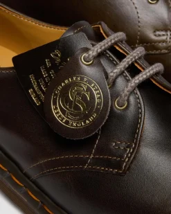 1461 Classic Calf Leder Schuhe in Sepia Grau