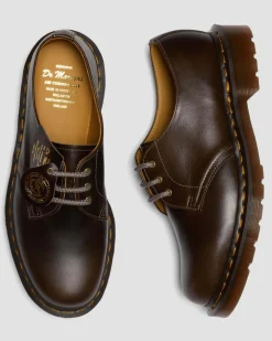 1461 Classic Calf Leder Schuhe in Sepia Grau