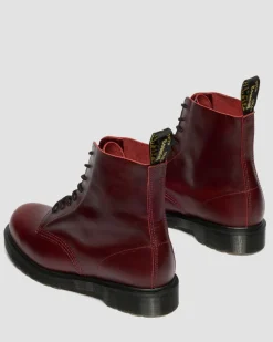 1460 Classic Calf Leder Stiefel in Burgundy
