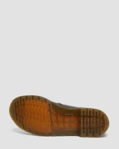 8065 Crazy Horse Leder Mary Jane Schuhe in Dunkelbraun