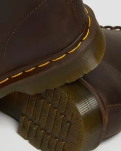 1460 Crazy Horse Leder Schnürstiefel in Braun