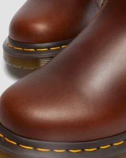 2976 Leonore Chelsea Boots Mit Kunstpelzfutter in Butterscotch