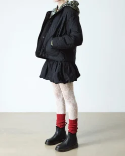 2976 LEONORE II SOFT LEDER CHELSEA BOOTS MIT KUNSTFELLFUTTER in Schwarz