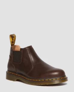 2976 Lo Ar Rogue Leder Chelsea Boots in Braun