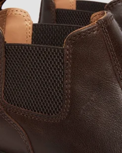 2976 Lo Ar Rogue Leder Chelsea Boots in Braun