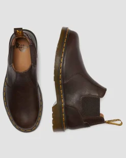 2976 Lo Ar Rogue Leder Chelsea Boots in Braun