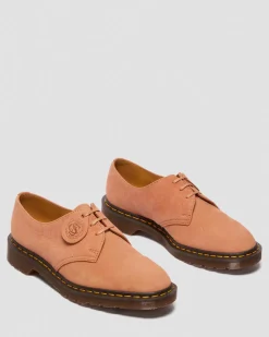 1461 Made in England Nubuk Lederschuhe in Pink