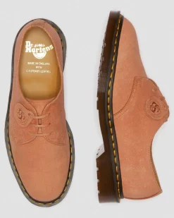 1461 Made in England Nubuk Lederschuhe in Pink