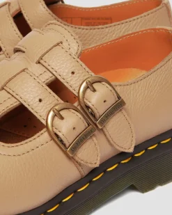 8065 Mary Jane Virginia Leder Schuhe in Savannah Tan
