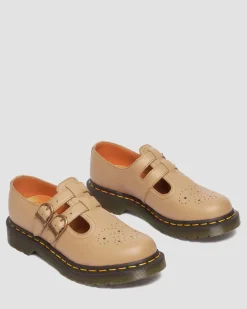8065 Mary Jane Virginia Leder Schuhe in Savannah Tan