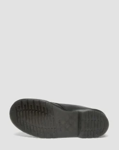 1461 Metal Toe Leder Schuhe in Schwarz