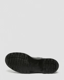 2976 Mono Glattleder Chelsea Boots in Schwarz