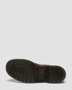 1460 NUBUCK SLIP ON STIEFEL OHNE SCHNÜRUNG in Lila