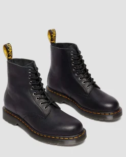 1460 Pascal Ambassador Leder Schnürstiefel in Schwarz