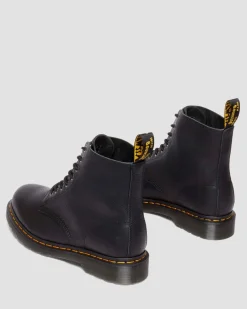 1460 Pascal Ambassador Leder Schnürstiefel in Schwarz