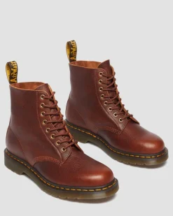 1460 Pascal Ambassador Leder Schnürstiefel in Cashew