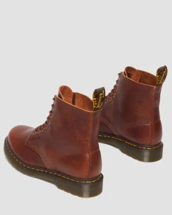 1460 Pascal Ambassador Leder Schnürstiefel in Cashew