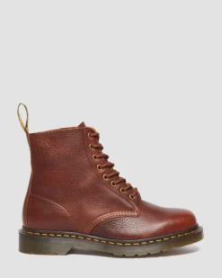 1460 Pascal Ambassador Leder Schnürstiefel in Cashew