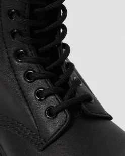 1460 Pascal Mono Schnürstiefel in Schwarz