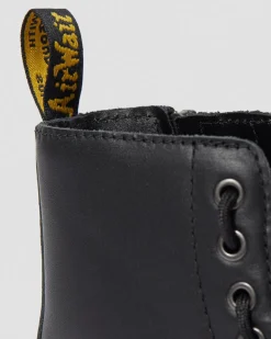 1460 Pascal Nappa Stiefel mit Reißverschluss in Schwarz