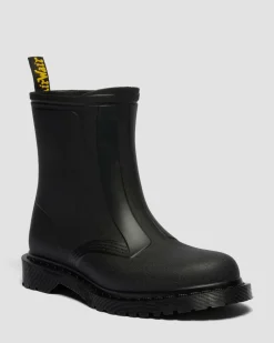 1460 Rain Boots in Schwarz