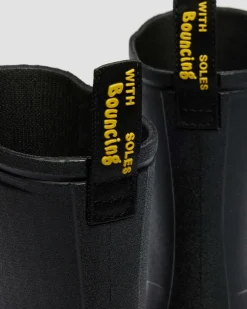 1460 Rain Boots in Schwarz