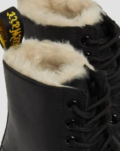 1460 Serena Stiefeletten Mit Kunstfellfutter in Schwarz