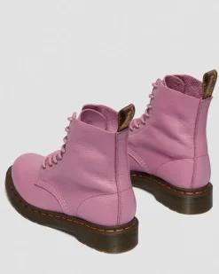 1460 Soft Leder Stiefel in Dusty Rose Pink