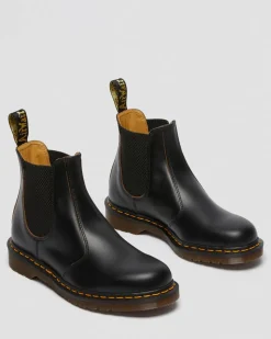 2976 Vintage Made in England Chelsea Boots in Schwarz