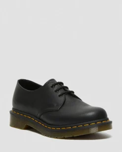 1461 Virginia Leder Oxford Schuhe in Schwarz