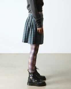 1460 Vonda Floral Reclaimed Leder Stiefel in Schwarz & Weiß