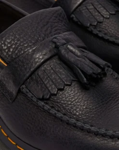 Adrian Ambassador Leder Tassel Loafer in Schwarz
