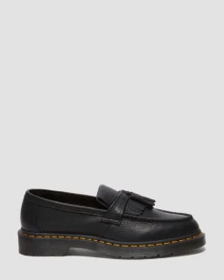 Adrian Ambassador Leder Tassel Loafer in Schwarz