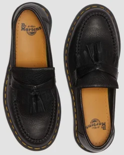 Adrian Ambassador Leder Tassel Loafer in Schwarz