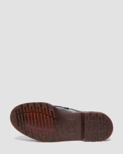 Adrian Leder Mules in Schwarz