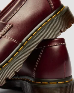 Adrian Orleans Leder Tassel Loafer in Cherry Red